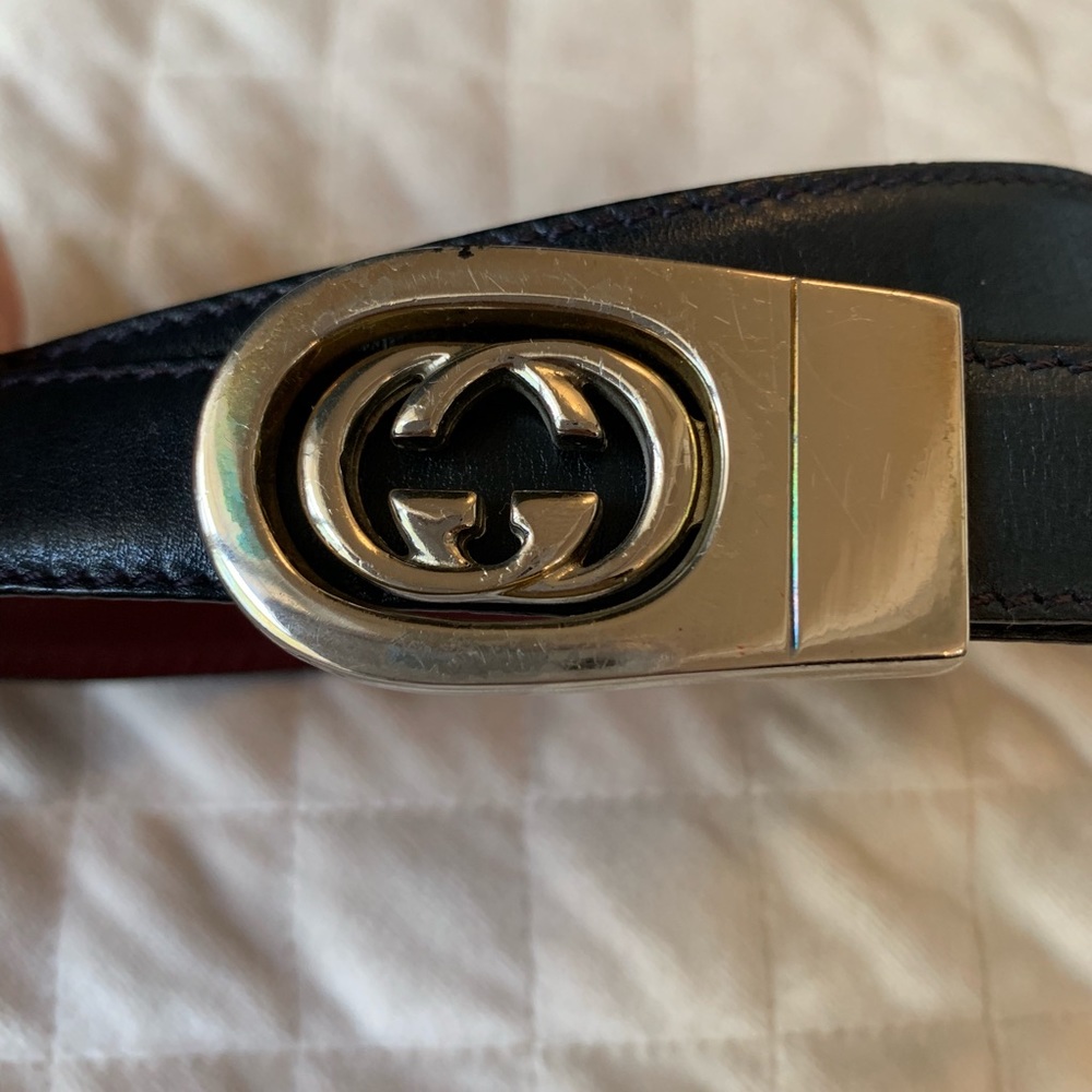 Double G Vintage Gucci belt